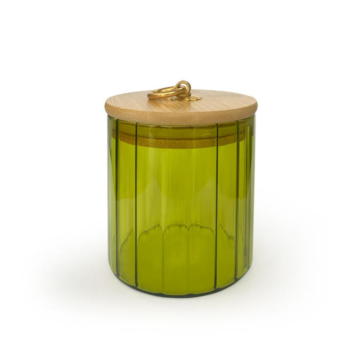 Mountain Green Jar - Luxury Jars